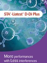 STA®-Liatest® D-Di Plus, menos interferências para muito mais confiabilidade